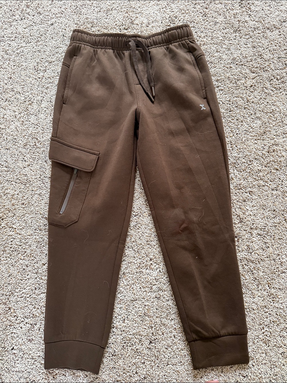 Xersion Brown Kids Cargo Jogger Pants